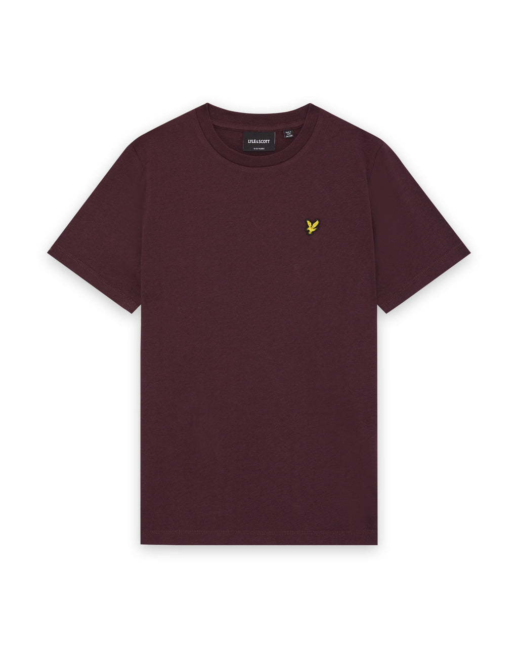 T-shirts korte mouw bordeaux Lyle & Scott