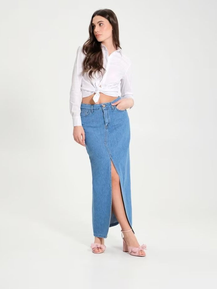 Rokken blauw Rinascimento