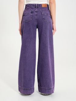 Jeans paars Rinascimento