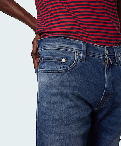 Shorten blauw Pierre Cardin