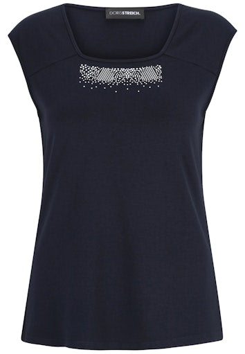 Tops navy Doris Streich