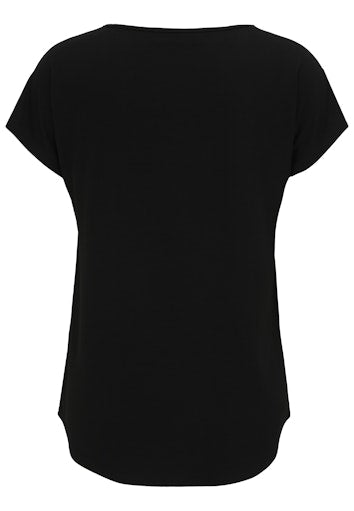 T-shirts korte mouw zwart Doris Streich