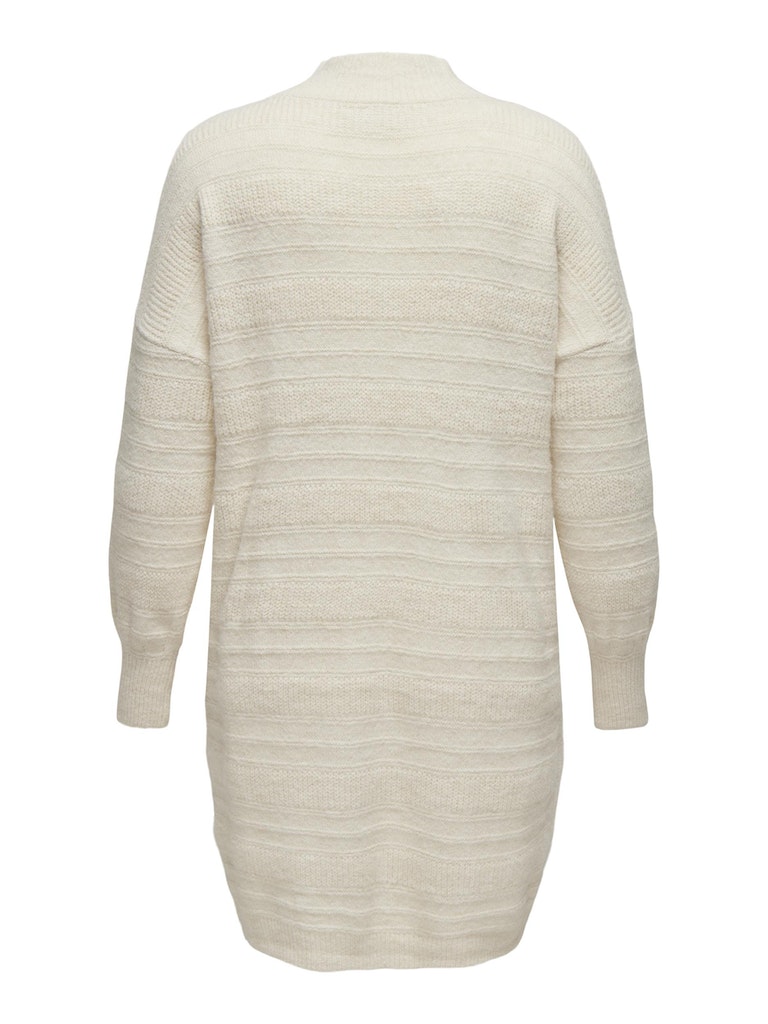 Jurken lange mouw beige ONLY Carmakoma