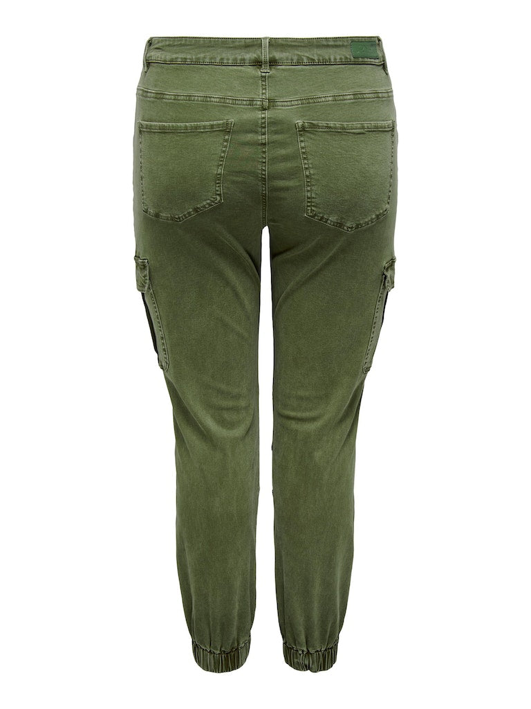 Jeans groen ONLY Carmakoma