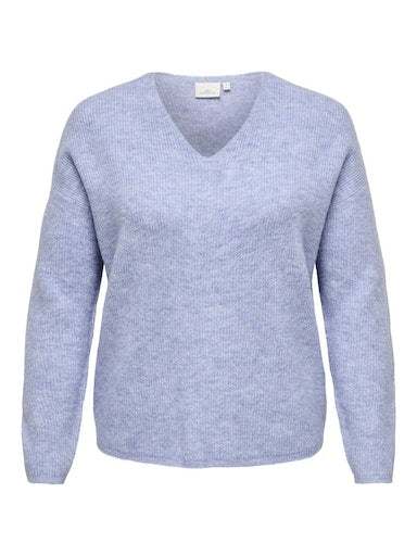 Pulls blauw ONLY Carmakoma