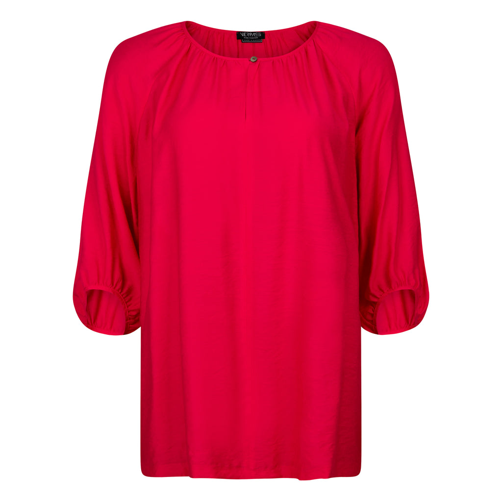 Blouses lange mouw roze Verpass