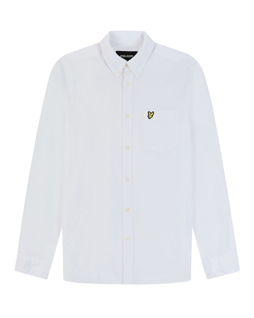 Hemden lange mouw wit Lyle & Scott