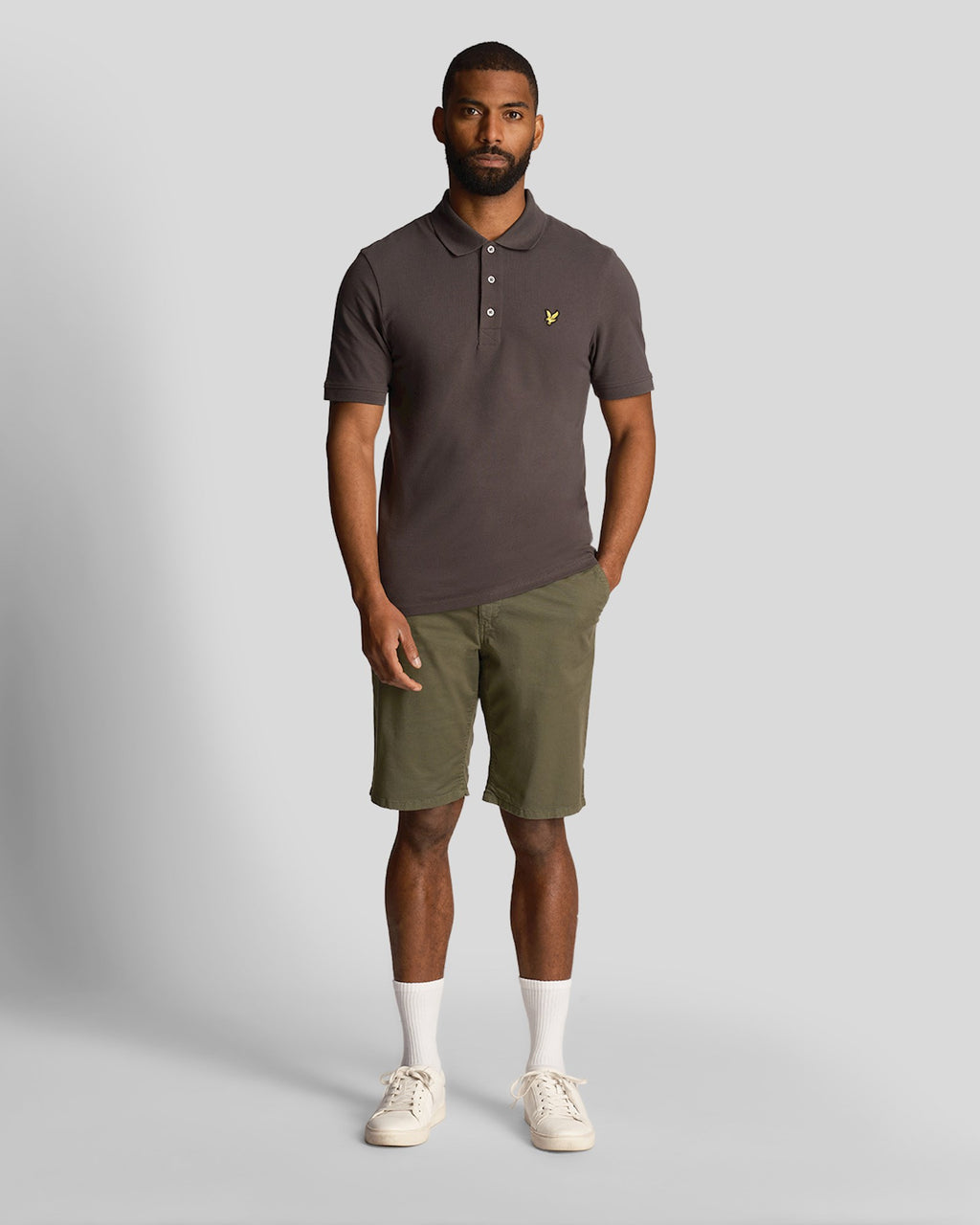 Shorten groen Lyle & Scott