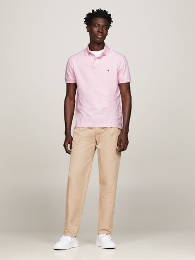 Polo's korte mouw roze Tommy Hilfiger