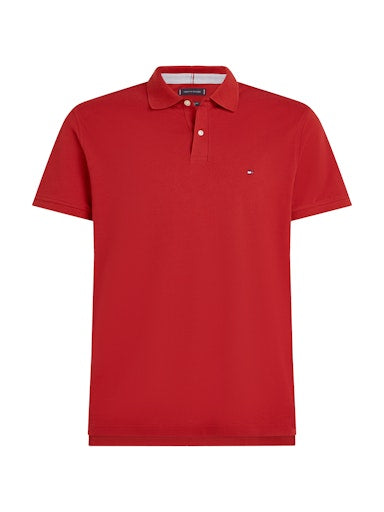 Polo's korte mouw rood Tommy Hilfiger