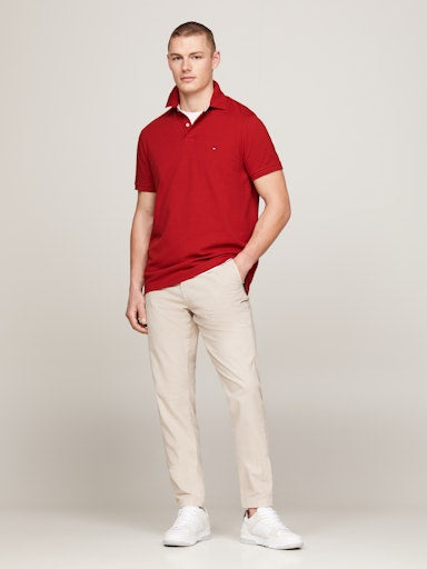 Polo's korte mouw rood Tommy Hilfiger