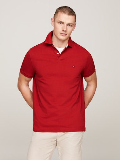 Polo's korte mouw rood Tommy Hilfiger