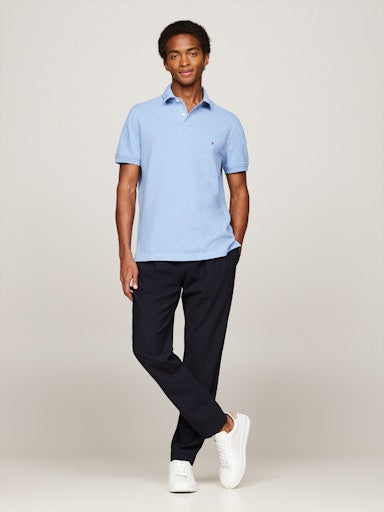 Polo's korte mouw blauw Tommy Hilfiger