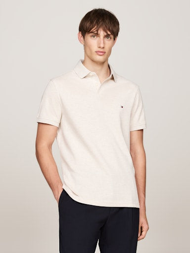 Polo's korte mouw beige Tommy Hilfiger