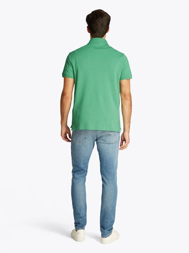 Polo's korte mouw groen Tommy Hilfiger