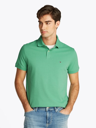 Polo's korte mouw groen Tommy Hilfiger