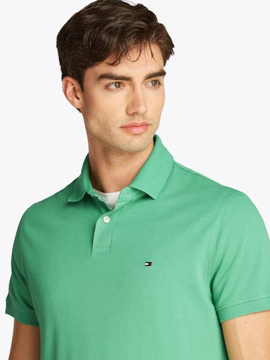 Polo's korte mouw groen Tommy Hilfiger