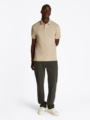 Polo's korte mouw bruin Tommy Hilfiger