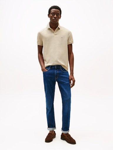 Polo's korte mouw bruin Tommy Hilfiger