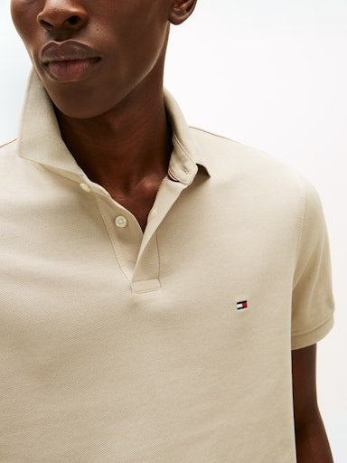 Polo's korte mouw bruin Tommy Hilfiger