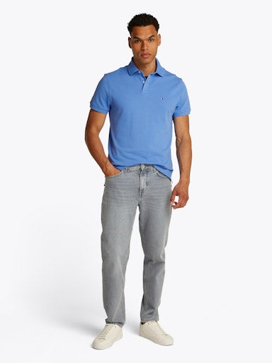 Polo's korte mouw blauw Tommy Hilfiger