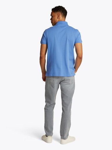 Polo's korte mouw blauw Tommy Hilfiger