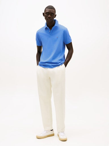 Polo's korte mouw blauw Tommy Hilfiger