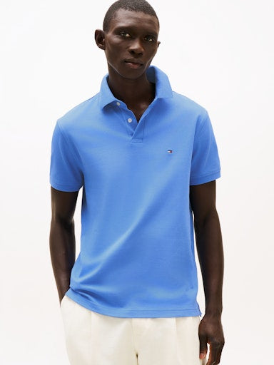 Polo's korte mouw blauw Tommy Hilfiger