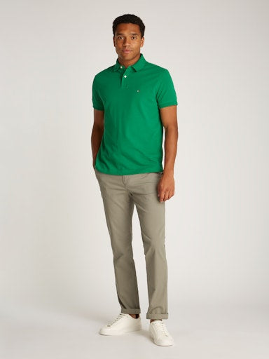 Polo's korte mouw groen Tommy Hilfiger