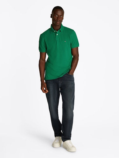Polo's korte mouw groen Tommy Hilfiger