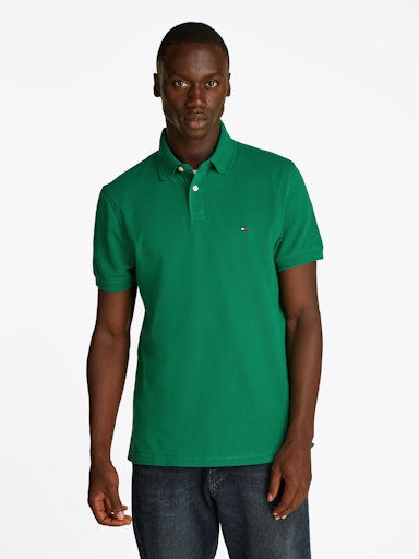 Polo's korte mouw groen Tommy Hilfiger