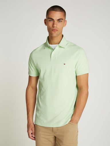 Polo's korte mouw groen Tommy Hilfiger