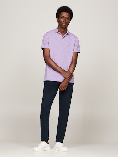 Polo's korte mouw paars Tommy Hilfiger