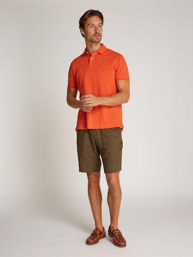 Polo's korte mouw oranje Tommy Hilfiger