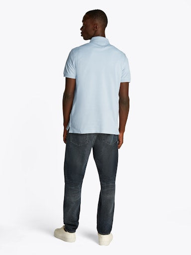 Polo's korte mouw blauw Tommy Hilfiger