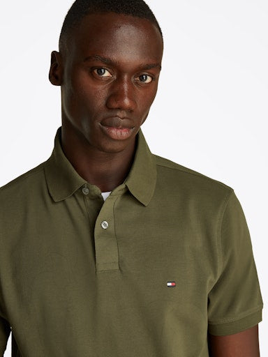 Polo's korte mouw groen Tommy Hilfiger