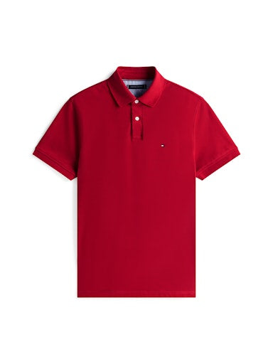 Polo's korte mouw rood Tommy Hilfiger