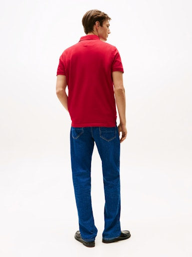 Polo's korte mouw rood Tommy Hilfiger