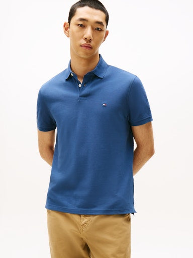 Polo's korte mouw blauw Tommy Hilfiger
