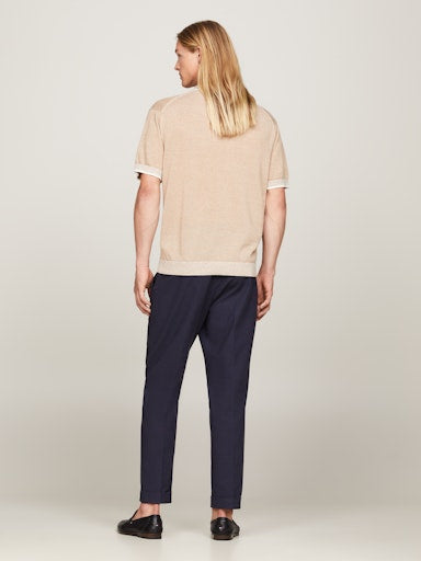 Polo's korte mouw beige Tommy Hilfiger