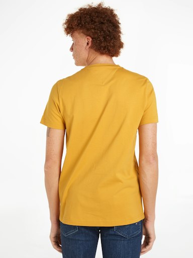 T-shirts korte mouw geel Tommy Hilfiger