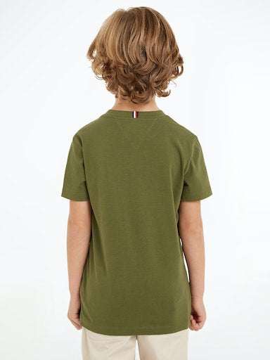 T-shirts korte mouw groen Tommy Hilfiger