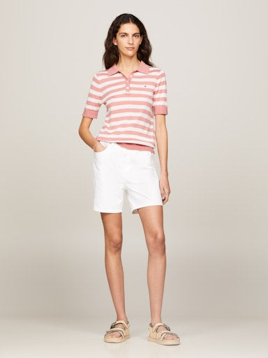 Polo's korte mouw roze Tommy Hilfiger