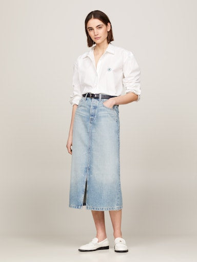 Rokken blauw Tommy Hilfiger