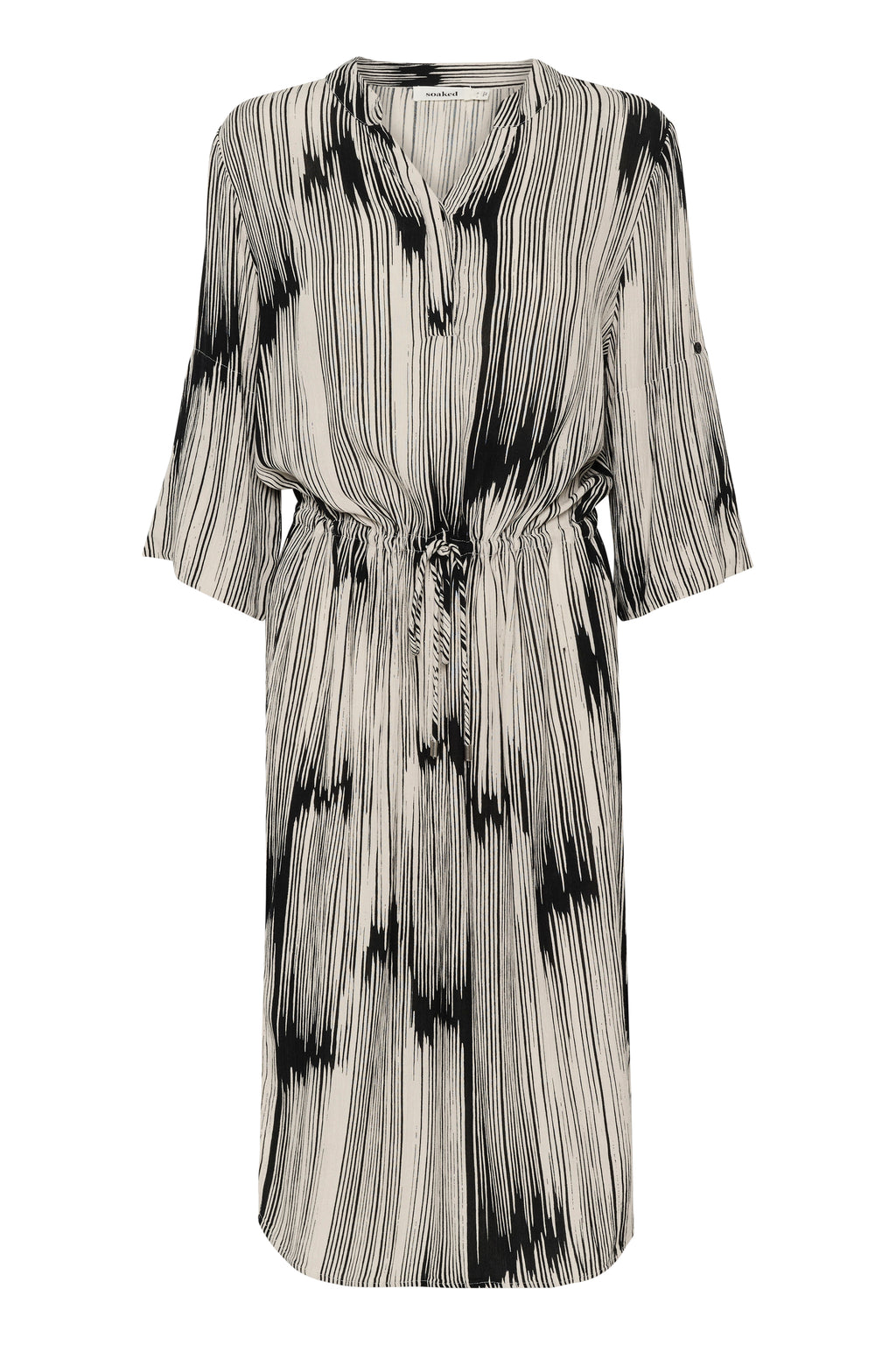 Jurken lange mouw multicolor Soaked In Luxury