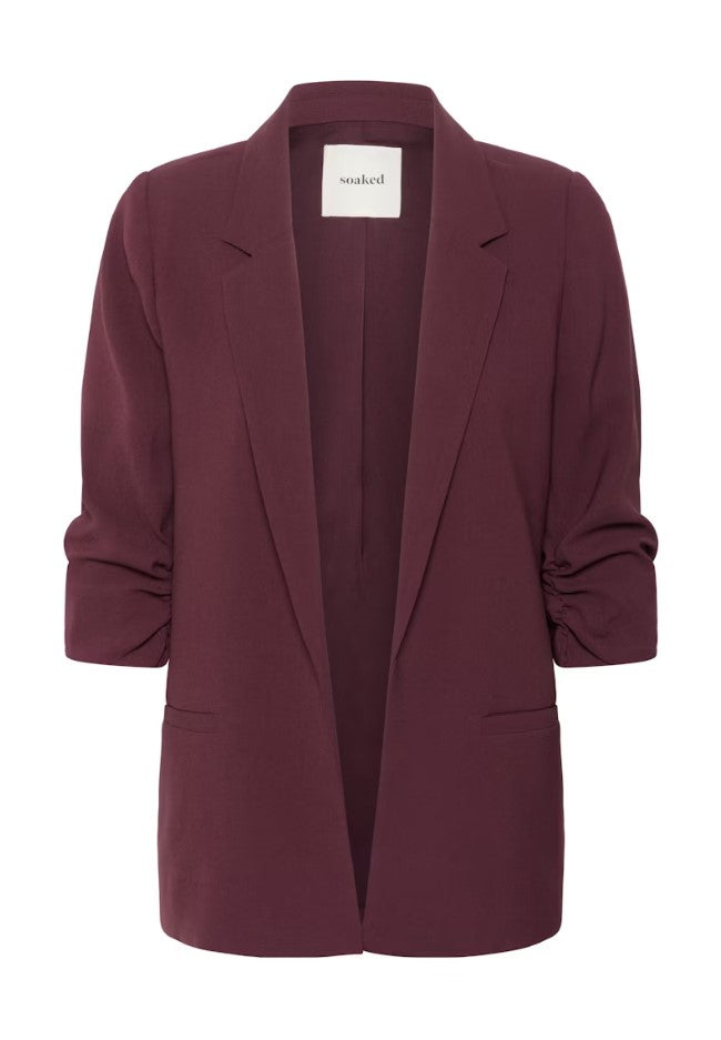 Blazers bordeaux Soaked In Luxury
