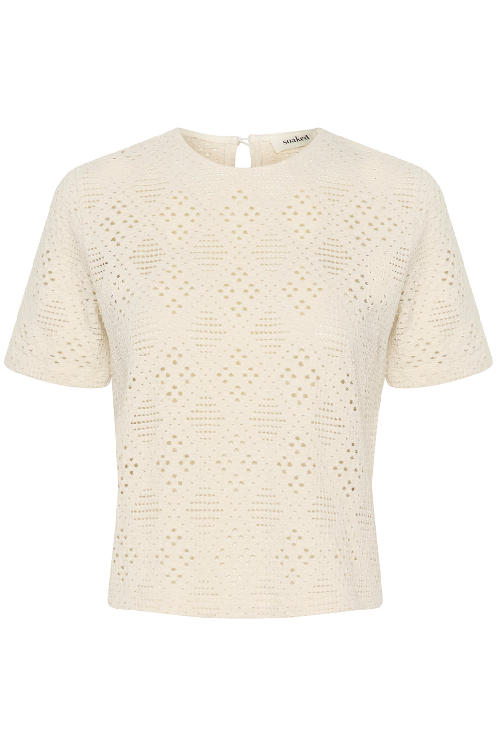 T-shirts korte mouw beige Soaked In Luxury