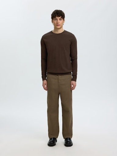 Pulls bruin Selected HOMME