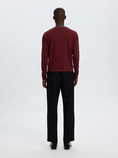 Pulls bordeaux Selected HOMME