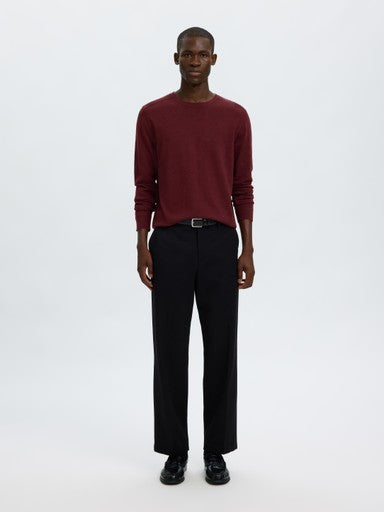 Pulls bordeaux Selected HOMME